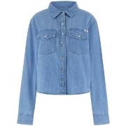 Farkkutakki Guess  Ls Wren Denim Top  EU S