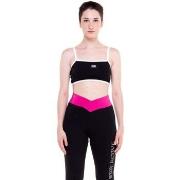 Urheiluliivit Leone 1947  Woman Rib Top Black Boring  EU S