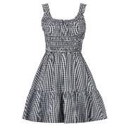 Lyhyt mekko MICHAEL Michael Kors  GINGHAM MINI DRESS  EU S