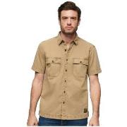 Lyhythihainen paitapusero Superdry  Chemise manches courtes  militaire...