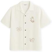 Lyhythihainen paitapusero Imago  Autumnal Shirt - Cru  EU S