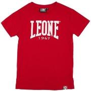 Lyhythihainen t-paita Leone 1947  Boy T-Shirt Short Sleeves Big Logo  ...