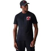 Lyhythihainen t-paita New-Era  Nba Photogrphc Print Reg Tee Chibul Blk...