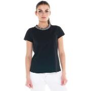 Lyhythihainen t-paita Leone 1947  Woman T-Shirt Short Sleeves Crystal ...