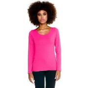 T-paidat pitkillä hihoilla Leone 1947  Woman Long Sleeves Basic  EU S