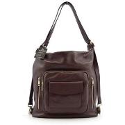 Olkalaukut Vera Pelle  vp941bordowy  Yksi Koko