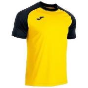 Lyhythihainen t-paita Joma  T-shirt  Teamwork Jaune  EU S