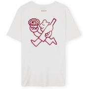 Lyhythihainen t-paita Imago  T-Shirt Nata - White  EU S