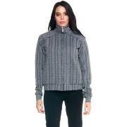 Takit Leone 1947  Woman High Collar Bonded Full Zip Greyss  EU S