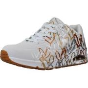 Kengät Skechers  Sport   Zapatillas Mujer Modèle Uno-metallic Love  36