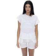 T-paidat & Poolot Leone 1947  Woman Short Sleeves Fancy Stripes  EU S