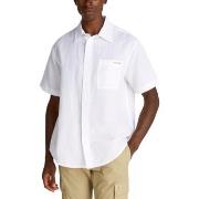 Lyhythihainen paitapusero Calvin Klein Jeans  LINEN COTTON S/S J30J327...