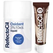 Eyebrow Color & Oxidant 3% Liquid,  RefectoCil Meikit