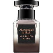 Abercrombie & Fitch Authentic Night Men Eau de Toilette - 30 ml