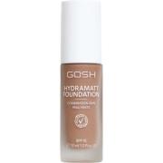 GOSH Hydramatt Foundation Dark - Neutral Undertone 014R - 30 ml