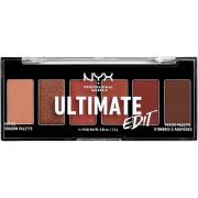NYX Professional Makeup Ultimate Shadow Palette Petit Edition Warm Neu...