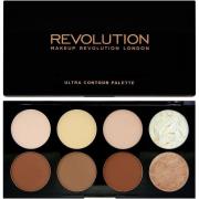 Makeup Revolution Ultra Contour Palette 8 Professional Bendable Powder...