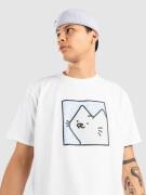 Leon Karssen Boxcat Scribble T-paita valkoinen