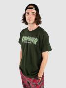 Thrasher Brick T-paita vihreä