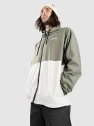 Hurley Pismo Full Zip Windbreaker vihreä