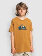 Quiksilver Comp Logo Kids T-Paita oranssi