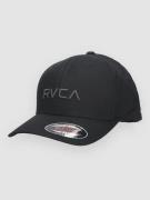 RVCA Flex Fit Lippis musta