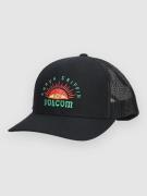 Volcom Sunset Tripper Trucker Lippis musta