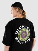 Dickies X Spitfire T-paita musta