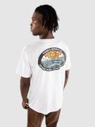 Vissla Tasty Waves Premium Organic T-paita valkoinen