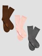 Ninth Hall Beryl 3Pack Socks kuviotu