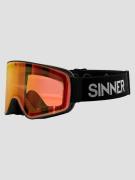 Sinner Snowghost Matte Black Laskettelulasit musta