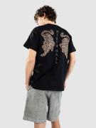 Ninth Hall Faux Rhinestone T-paita musta