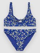 Roxy Shadow Floral Kids Bikinit sininen