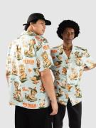 The Dudes Wasted Dudes Pistachio Hawaiian Paita kuviotu