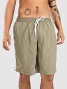 Urban Classics Patched Stripe Surffishortsit vihreä