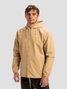 Quiksilver Rain Cloud Hooded Coach Takki ruskea