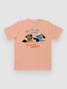 The Dudes Limits Seasonal T-paita pinkki