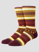 Stance Windy Pine Crew Socks punainen