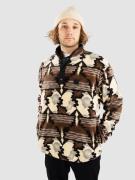 Volcom Error92 Mock Neck Half-Zip Fleeceneule ruskea