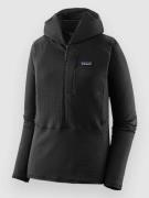 Patagonia R1 P/O Hoody Takki musta