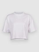 Fox Wordmark Os Crop T-Paita valkoinen