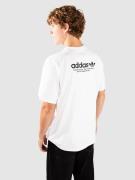 adidas Skateboarding 4.0 Logo T-paita valkoinen
