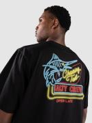 Salty Crew Neon Sign T-paita musta