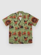 The Dudes Beelzebud Green Hawaiian Paita kuviotu