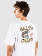 Salty Crew Lured Classic T-paita valkoinen