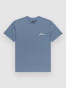 Quiksilver Evo Border Lines T-paita sininen