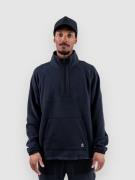 Jones Snowboards Lodge Half Zip Rec Fleecetakki musta