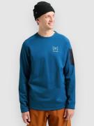 Burton AK Baker Stretch Fleece Crew Neulepaita sininen