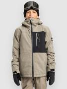 Quiksilver Side Hit Solid Kids Takki harmaa