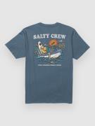 Salty Crew Down Time T-paita harmaa